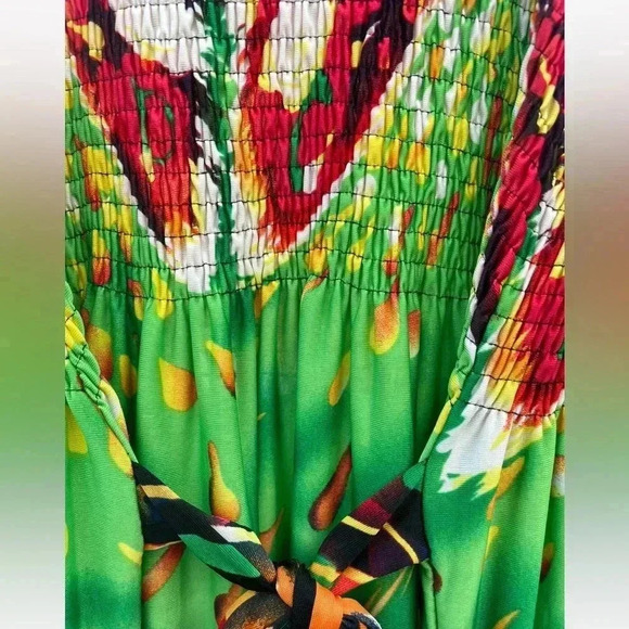 FREE💕PERIWINKLE maxi dress  Hawaiian  beach free with purchase - Picture 7 of 8